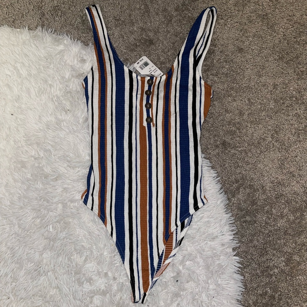 Discovery Multicolor Striped Top